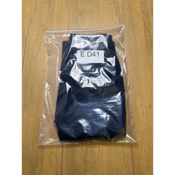 Vintage Look blue high-rise distressed flare Flamingo Distressed Jeans Sz 25x30 - Picture 12 of 12